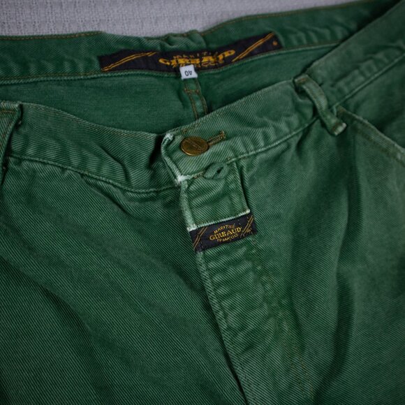 Marithe Francois Girbaud Green Straight Cotton pants 40W - Picture 4 of 8